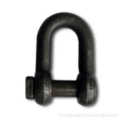 Trawing Shackle with Over Sized Pin and Hot-dip Galvanized Surface, Made of Carbon Steel